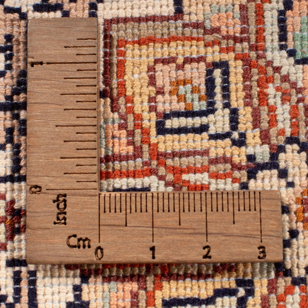 Tappeto di seta - Seta del Kashmir - 304 x 246 cm - sabbia