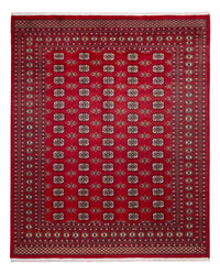 Tappeto afgano - Bukhara - 301 x 245 cm - rosso