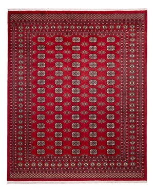 Tappeto afgano - Bukhara - 301 x 245 cm - rosso