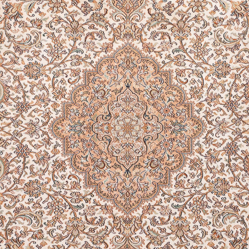 Tappeto di seta - Seta del Kashmir - 290 x 205 cm - sabbia