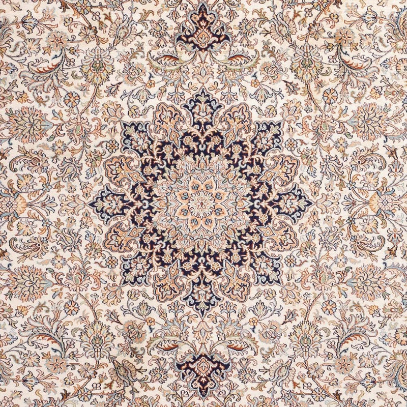 Tappeto di seta - Seta del Kashmir - 309 x 217 cm - sabbia