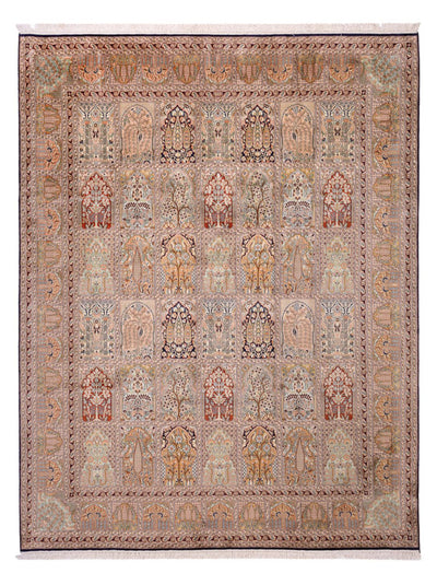 Seta del Kashmir Tappeto 242x308cm - Tappeto orientale