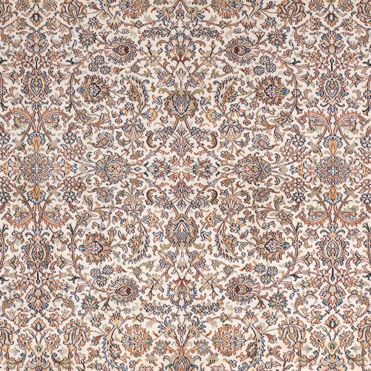 Tappeto di seta - Seta del Kashmir - 326 x 216 cm - beige scuro