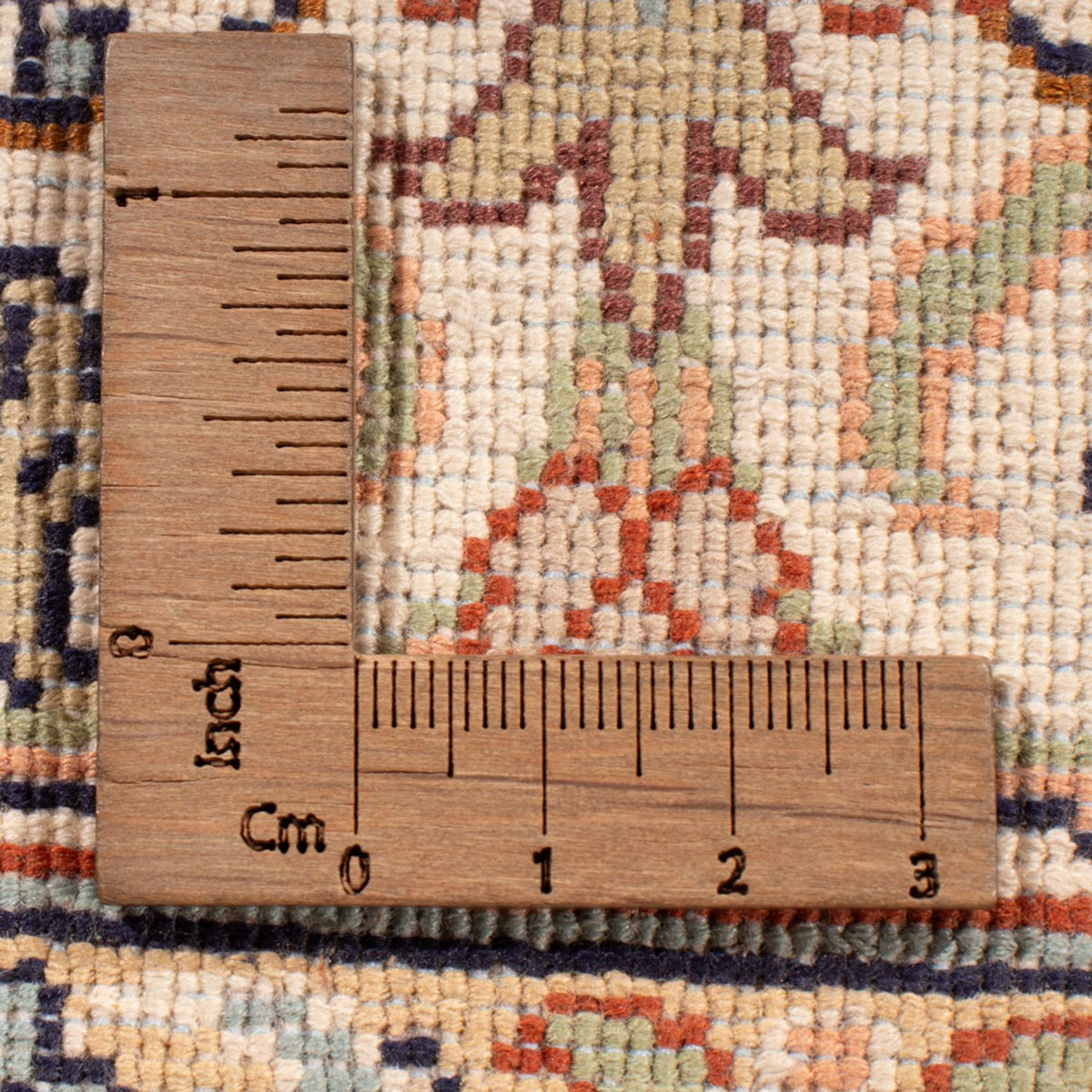 Tappeto di seta - Seta del Kashmir - 326 x 216 cm - beige scuro