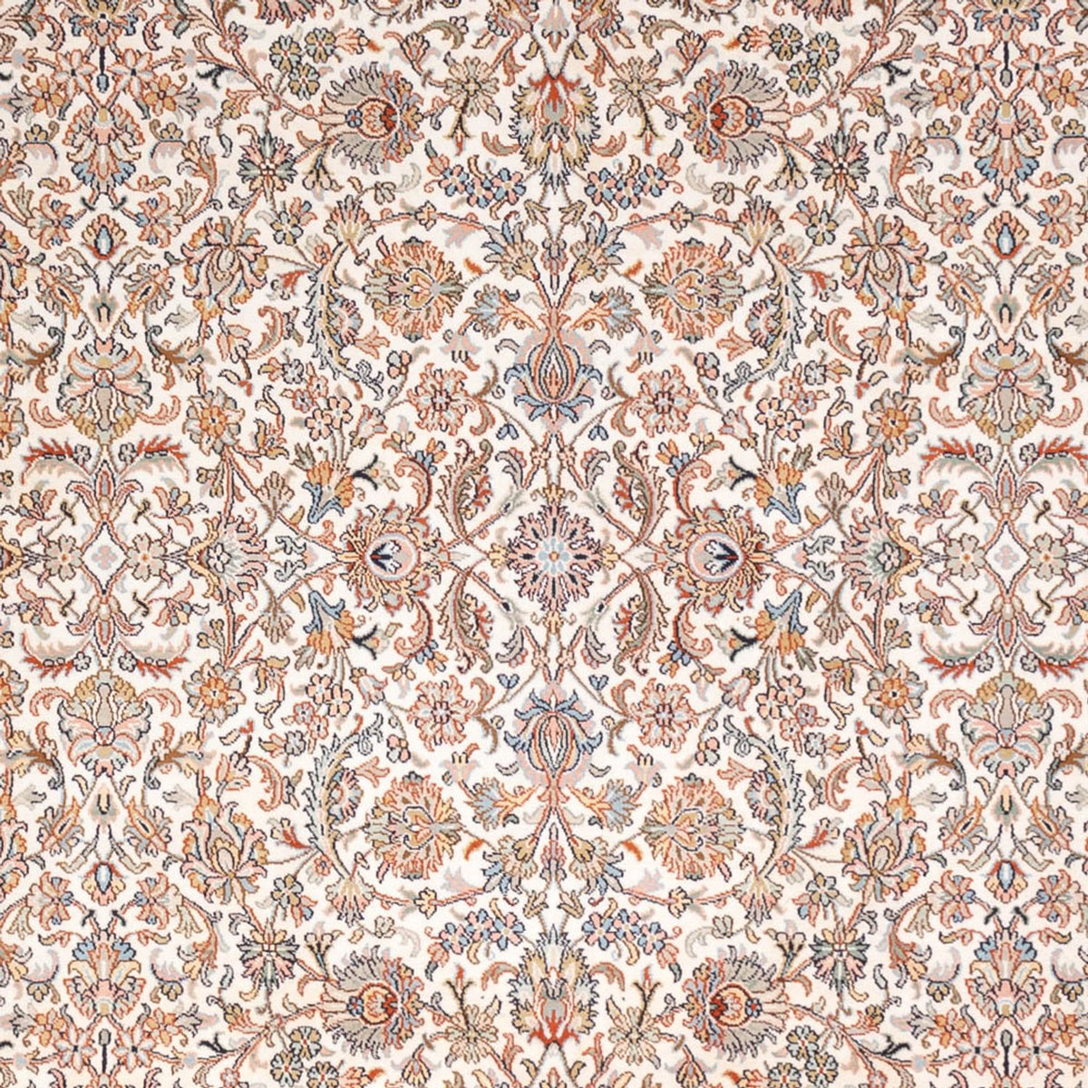 Tappeto di seta - Seta del Kashmir - 318 x 216 cm - beige scuro