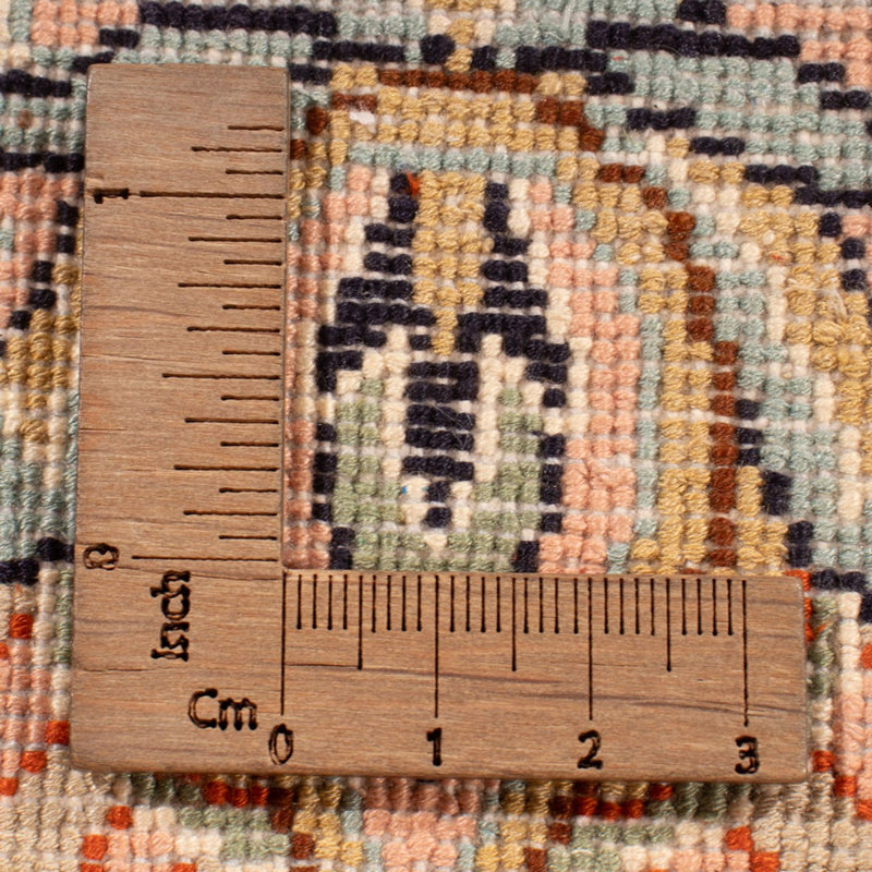 Tappeto di seta - Seta del Kashmir - 318 x 216 cm - beige scuro