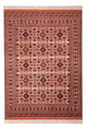 Tappeto di seta - seta afgana - 282 x 205 cm - marrone