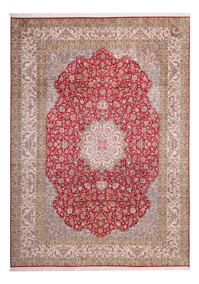 Seta del Kashmir Tappeto 220x303cm - Tappeto orientale