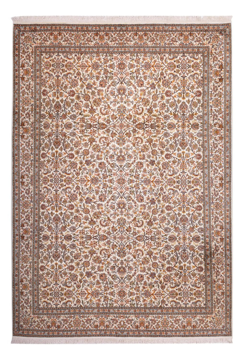 Tappeto di seta - Seta del Kashmir - 305 x 213 cm - sabbia