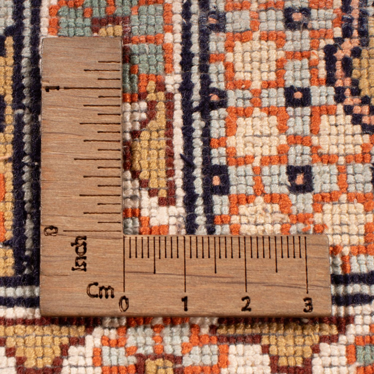 Tappeto di seta - Seta del Kashmir - 317 x 221 cm - beige scuro