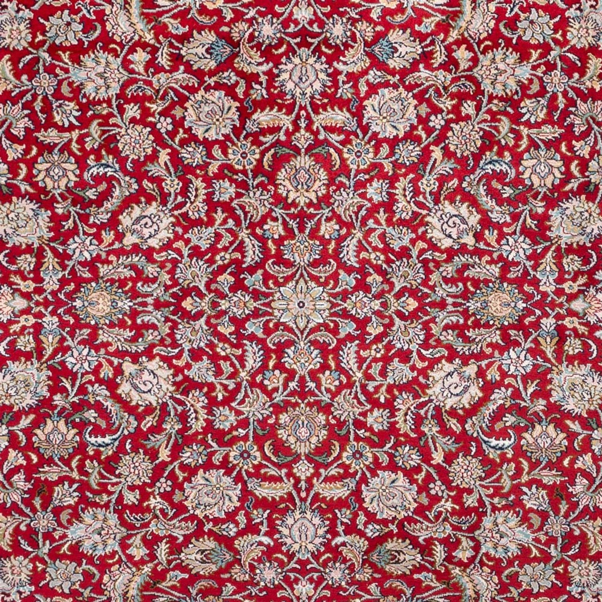 Tappeto di seta - Seta del Kashmir - 302 x 216 cm - rosso