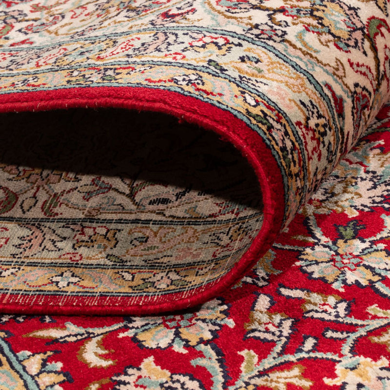 Tappeto di seta - Seta del Kashmir - 302 x 216 cm - rosso