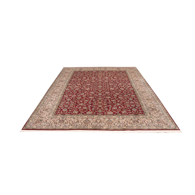 Tappeto di seta - Seta del Kashmir - 302 x 216 cm - rosso