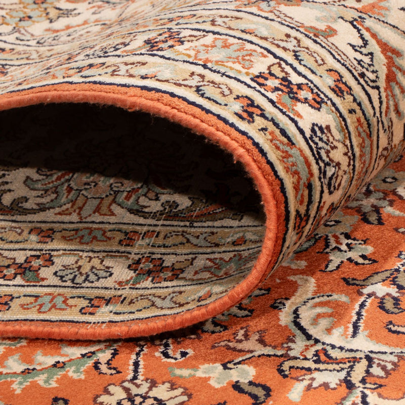 Tappeto di seta - Seta del Kashmir - 306 x 220 cm - terracotta