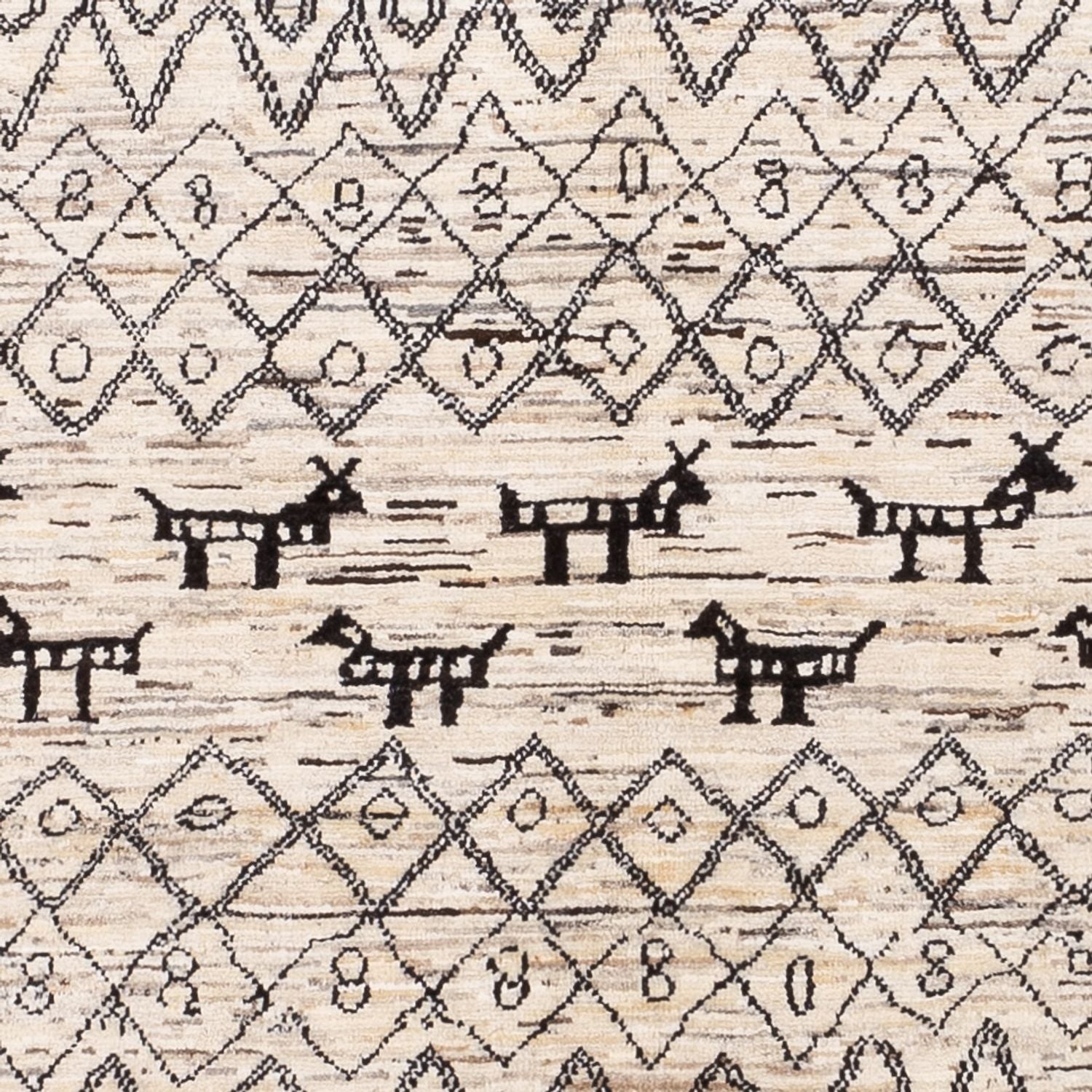 Tappeto berbero - 200 x 148 cm - beige