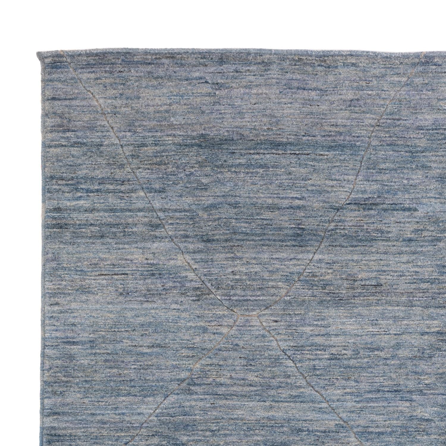Tappeto berbero - 360 x 274 cm - blu mare