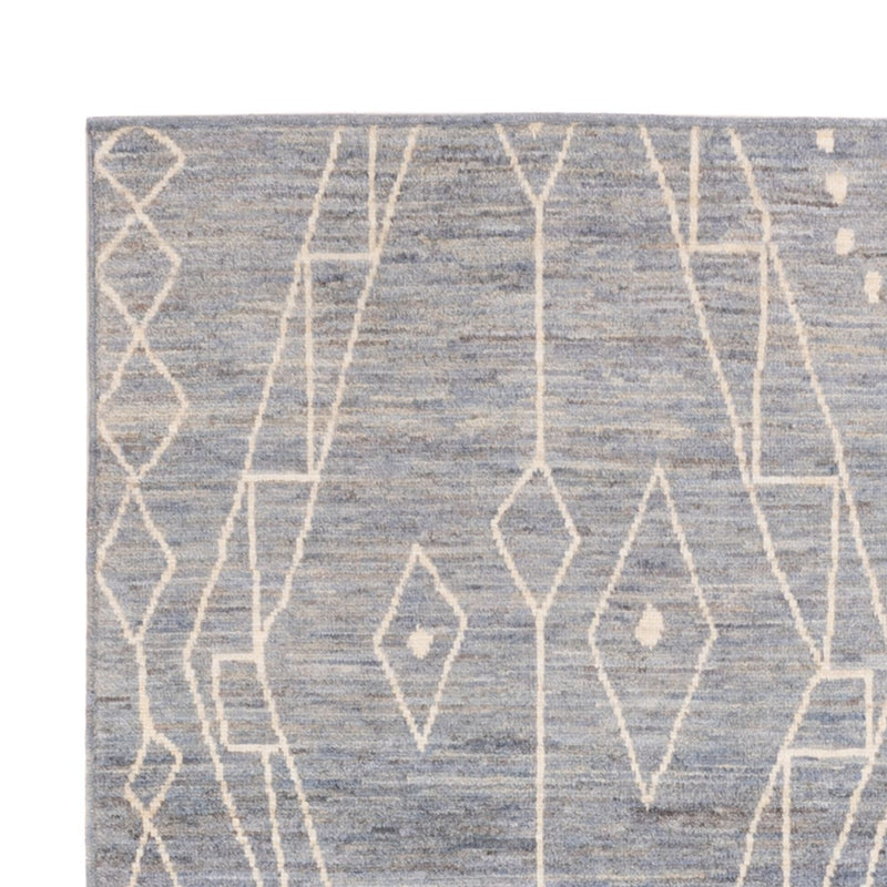 Tappeto berbero - 208 x 148 cm - blu mare