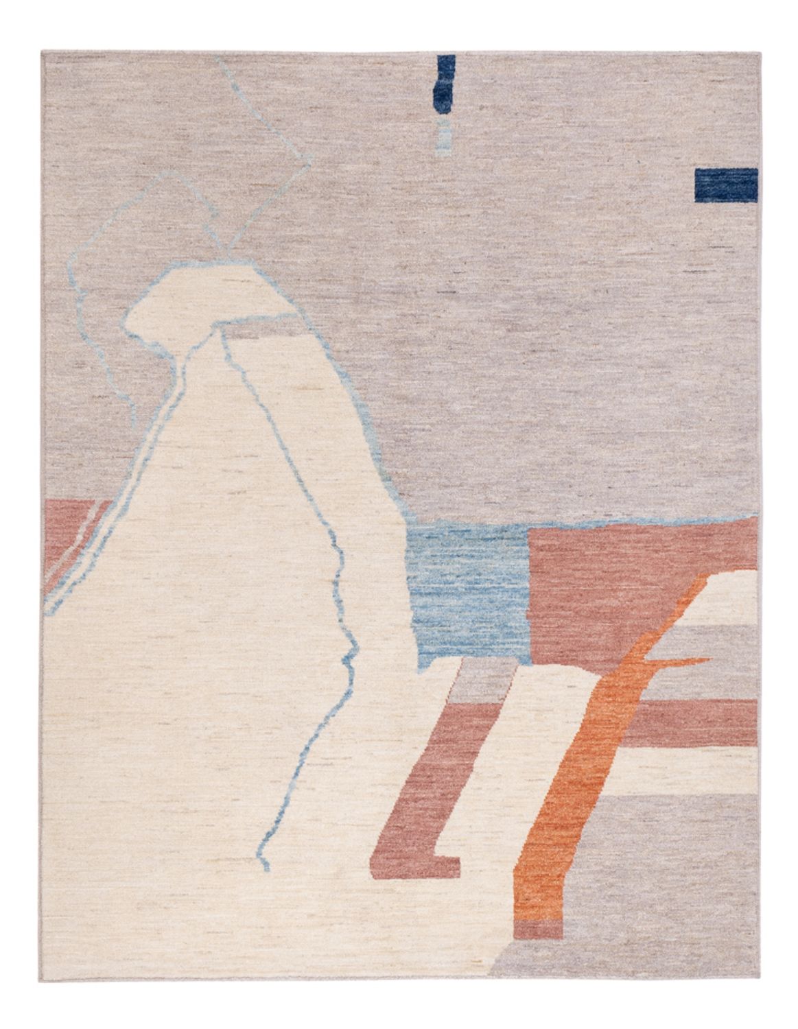 Tappeto berbero - 199 x 151 cm - multicolore