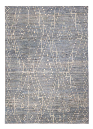 Tappeto berbero - 288 x 204 cm - blu mare