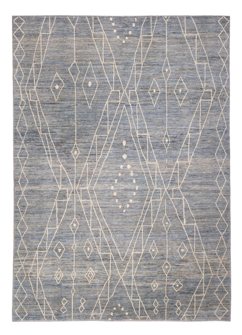 Tappeto berbero - 288 x 204 cm - blu mare