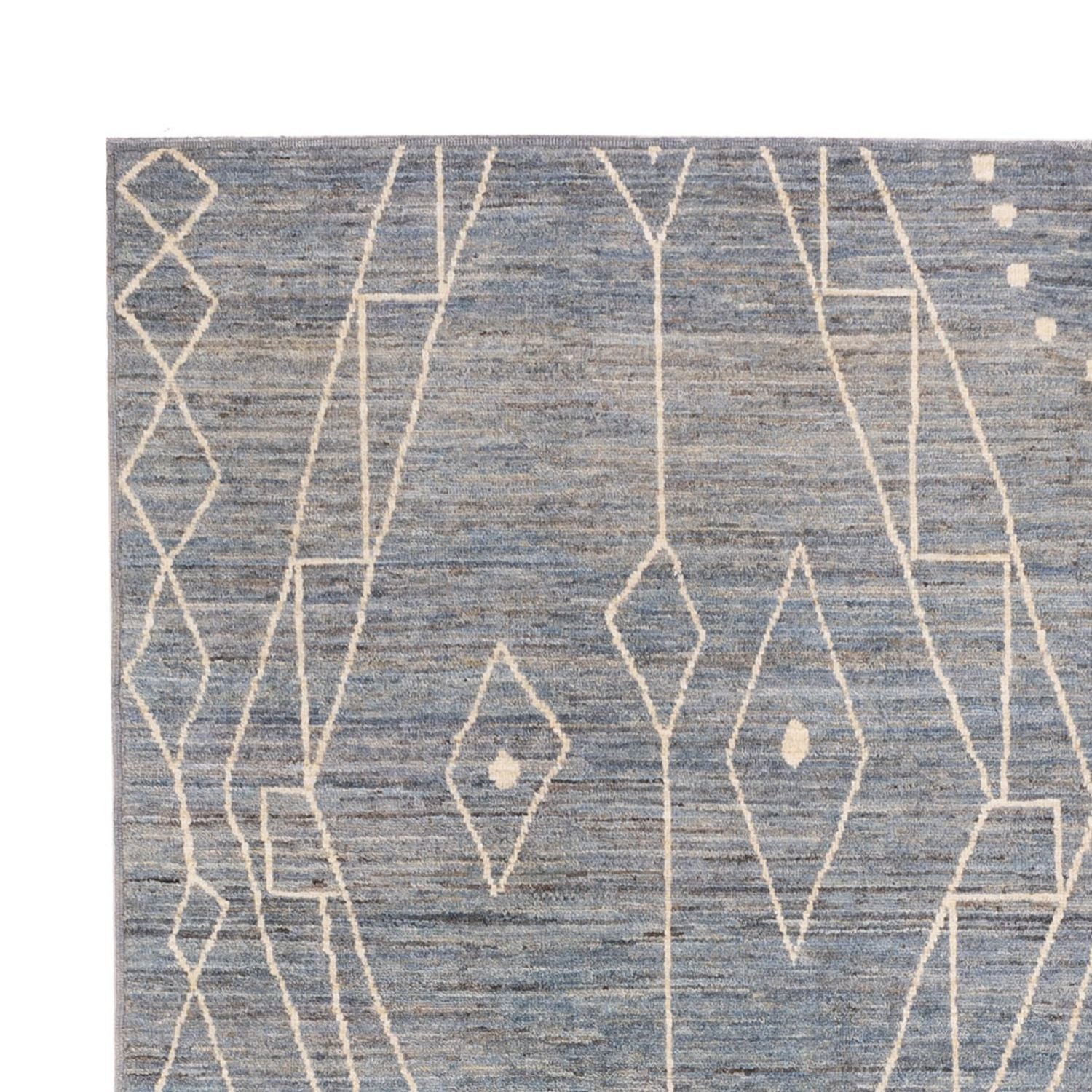 Tappeto berbero - 288 x 204 cm - blu mare