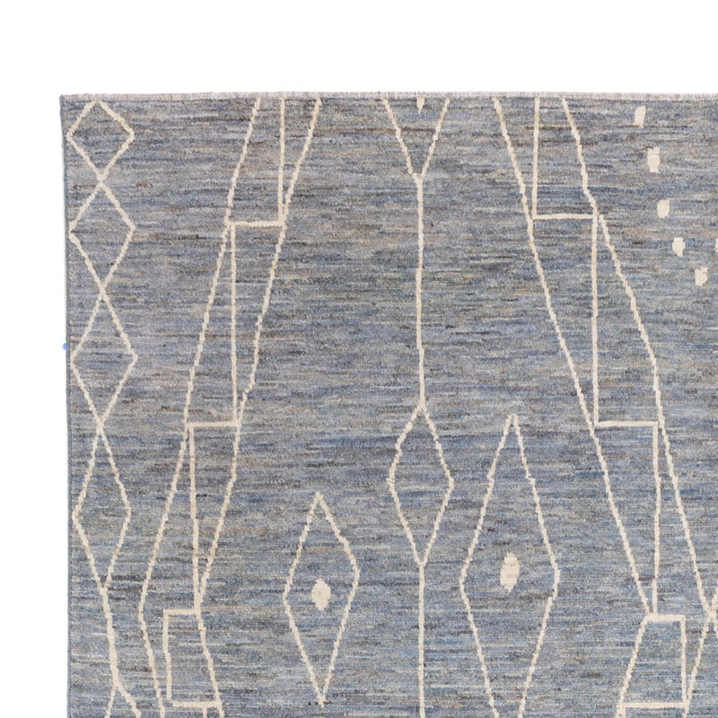 Tappeto berbero - 304 x 194 cm - blu mare