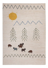 Tappeto berbero - 286 x 203 cm - naturale