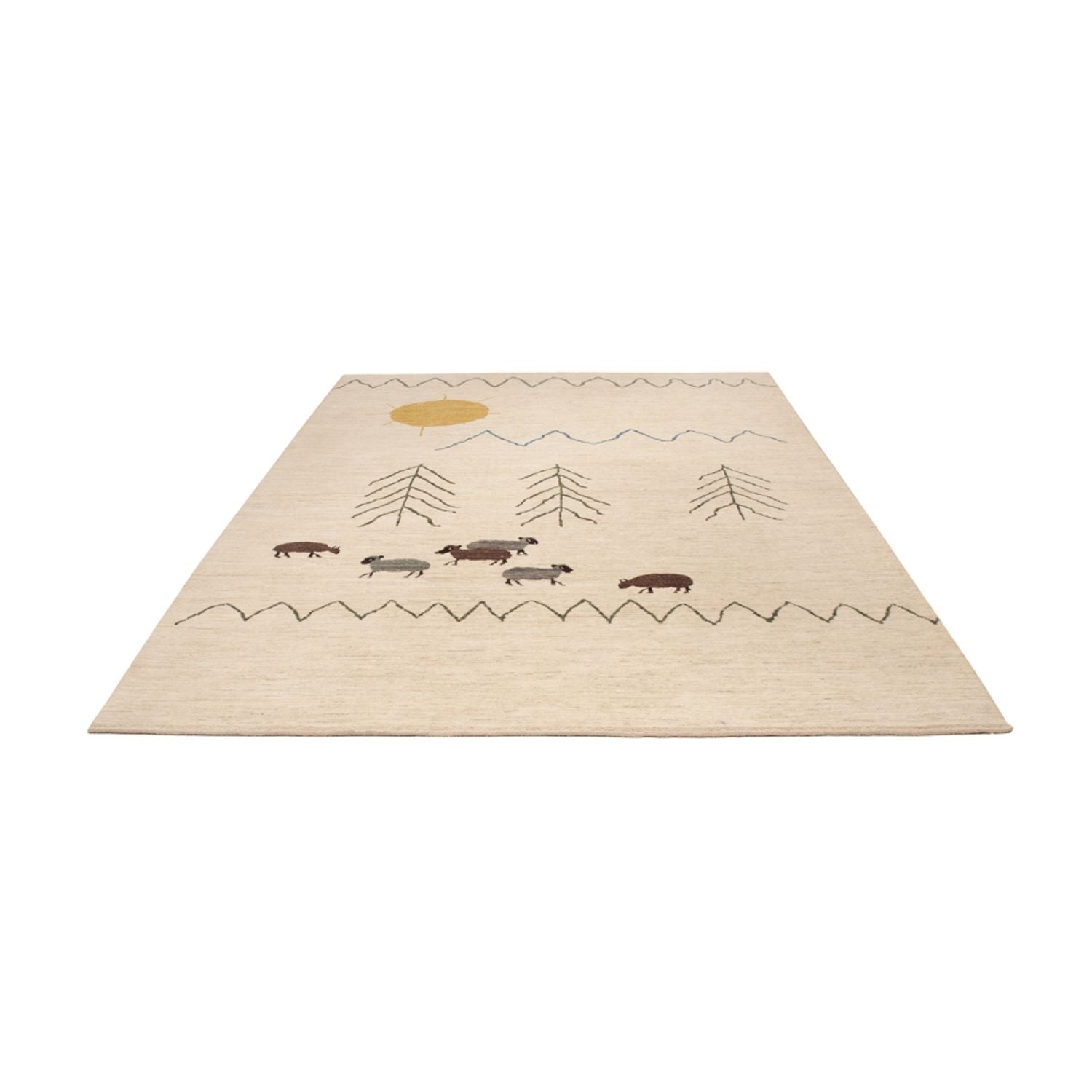 Tappeto berbero - 295 x 203 cm - naturale