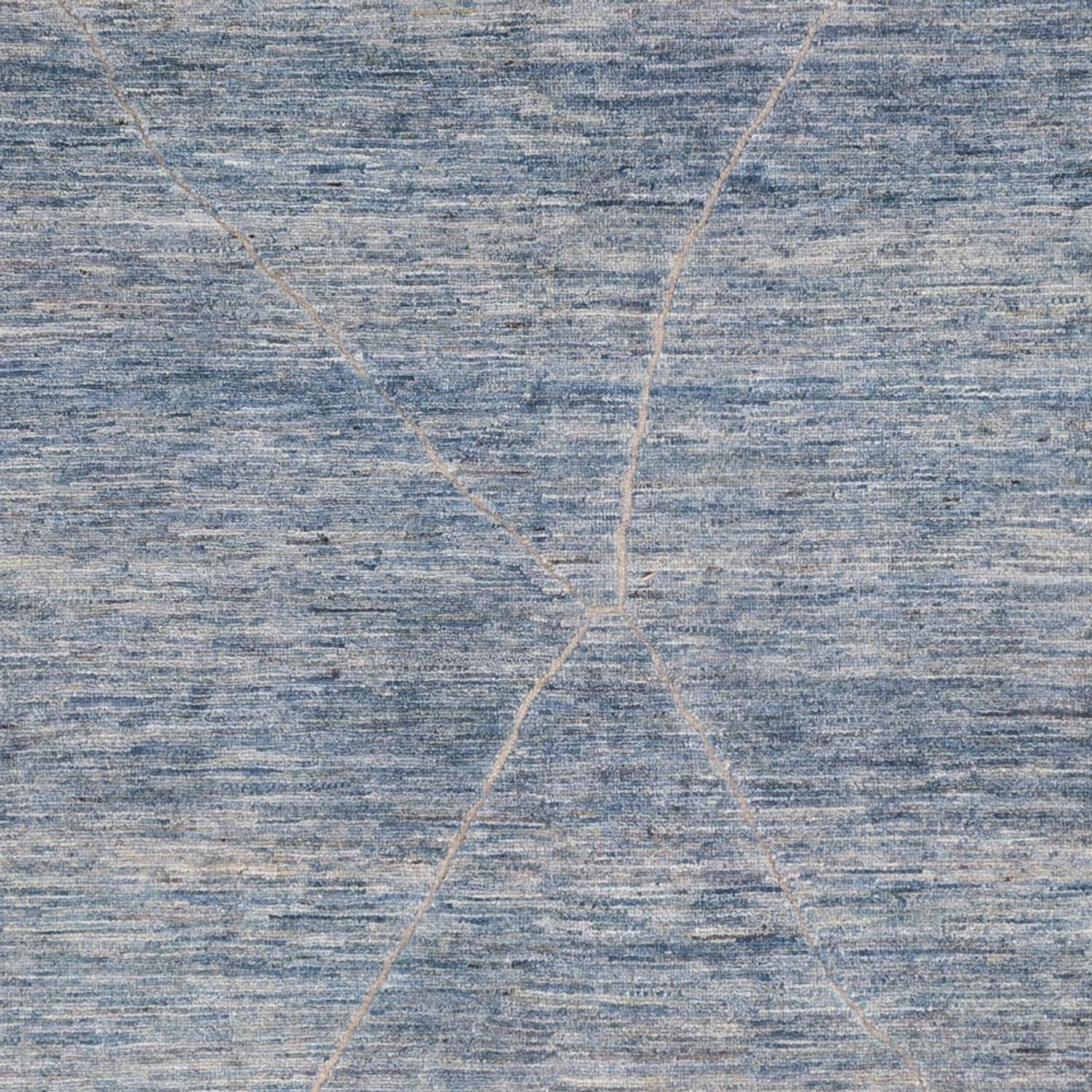 Tappeto berbero - 298 x 258 cm - blu mare