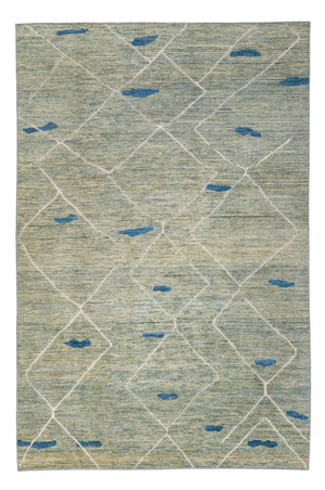 Tappeto berbero - 300 x 202 cm - verde chiaro