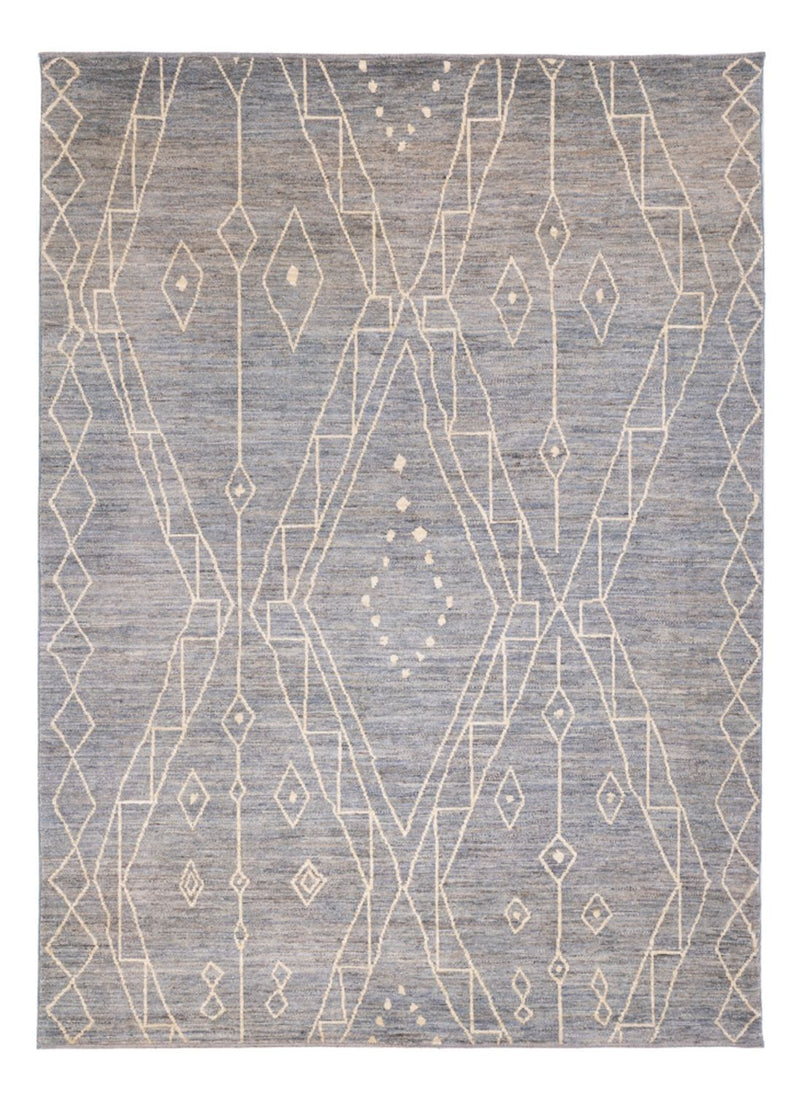 Tappeto berbero - 245 x 173 cm - blu mare