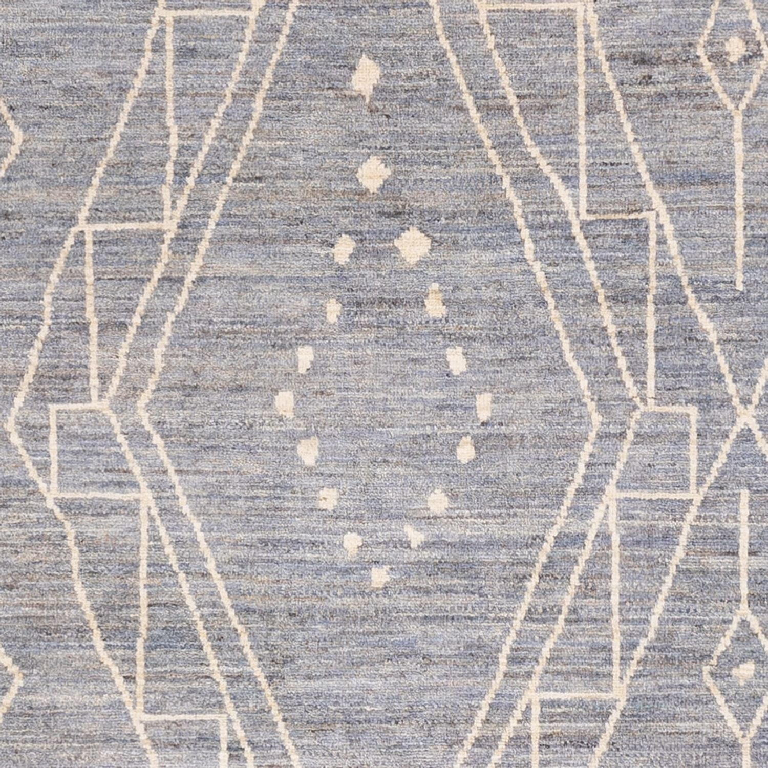 Tappeto berbero - 245 x 173 cm - blu mare