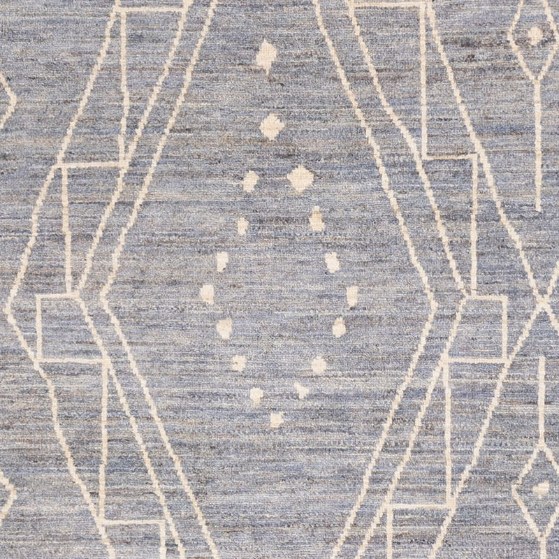 Tappeto berbero - 245 x 173 cm - blu mare