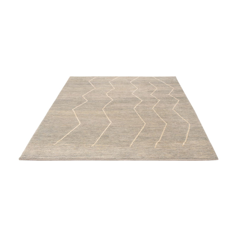 Tappeto berbero - 204 x 152 cm - grigio chiaro