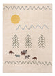 Tappeto berbero 200x146cm - Tappeto di lana