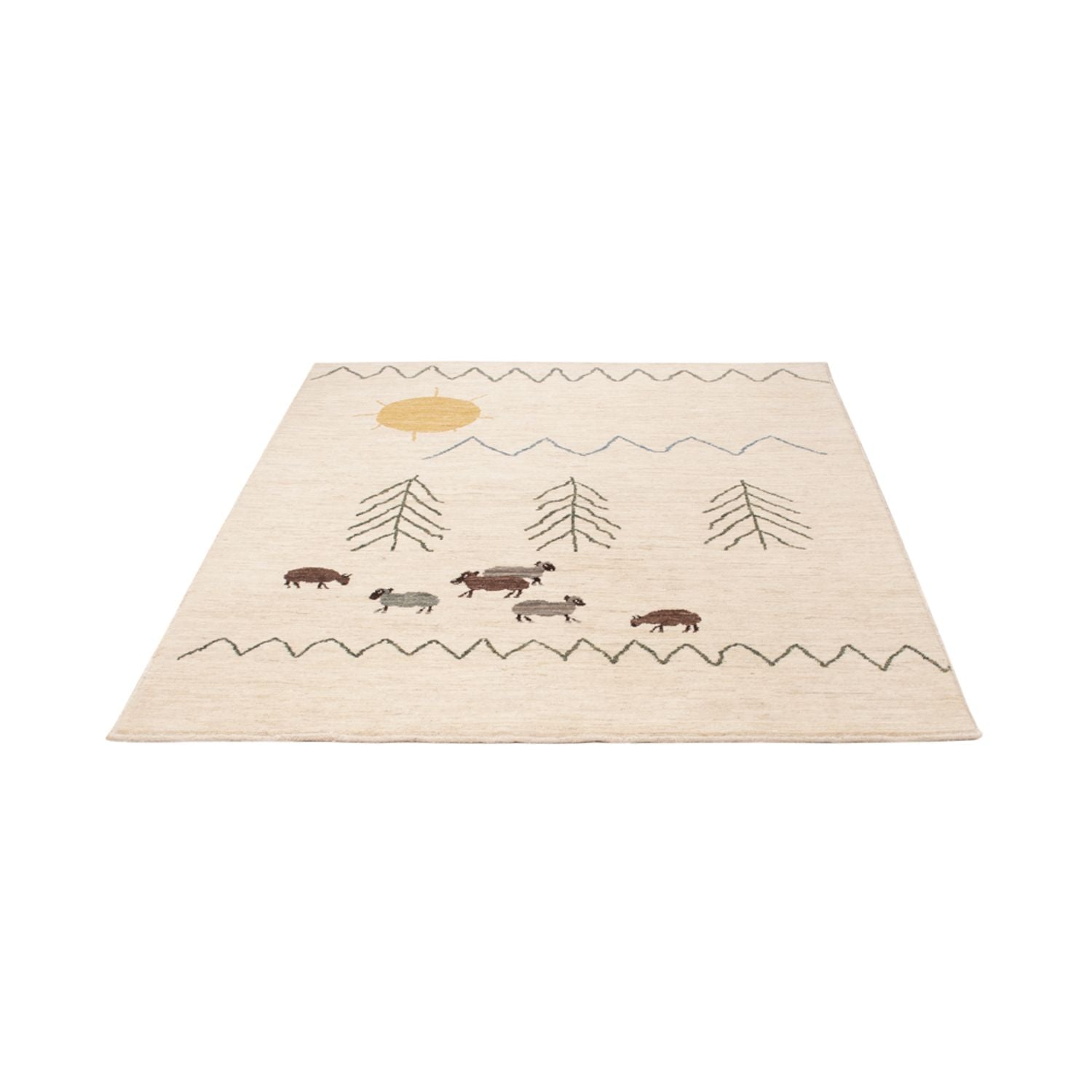 Tappeto berbero - 200 x 146 cm - crema