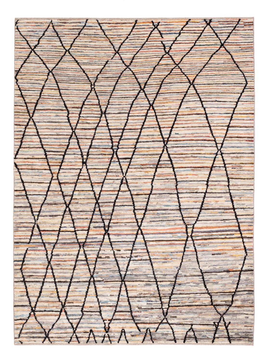 Tappeto berbero - 203 x 151 cm - multicolore