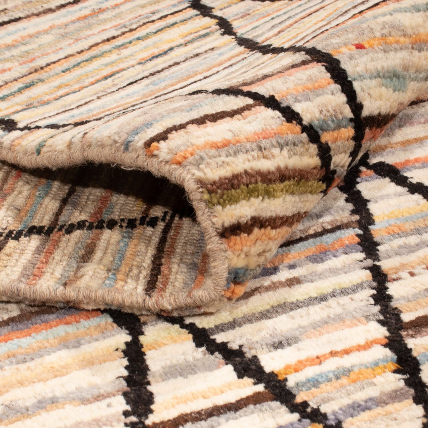 Tappeto berbero - 203 x 151 cm - multicolore