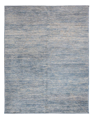 Tappeto berbero - 196 x 154 cm - blu mare