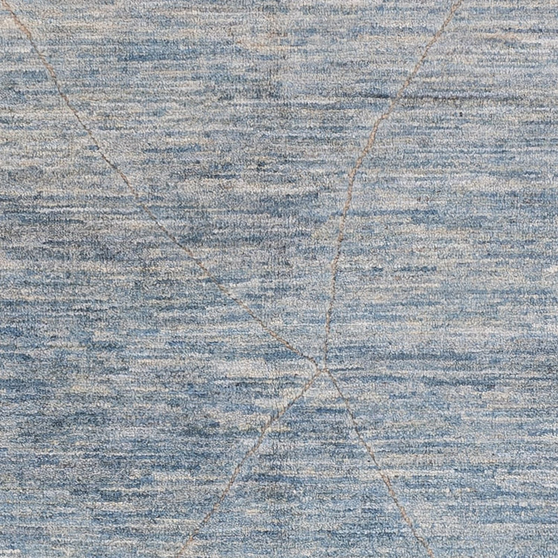 Tappeto berbero - 196 x 154 cm - blu mare