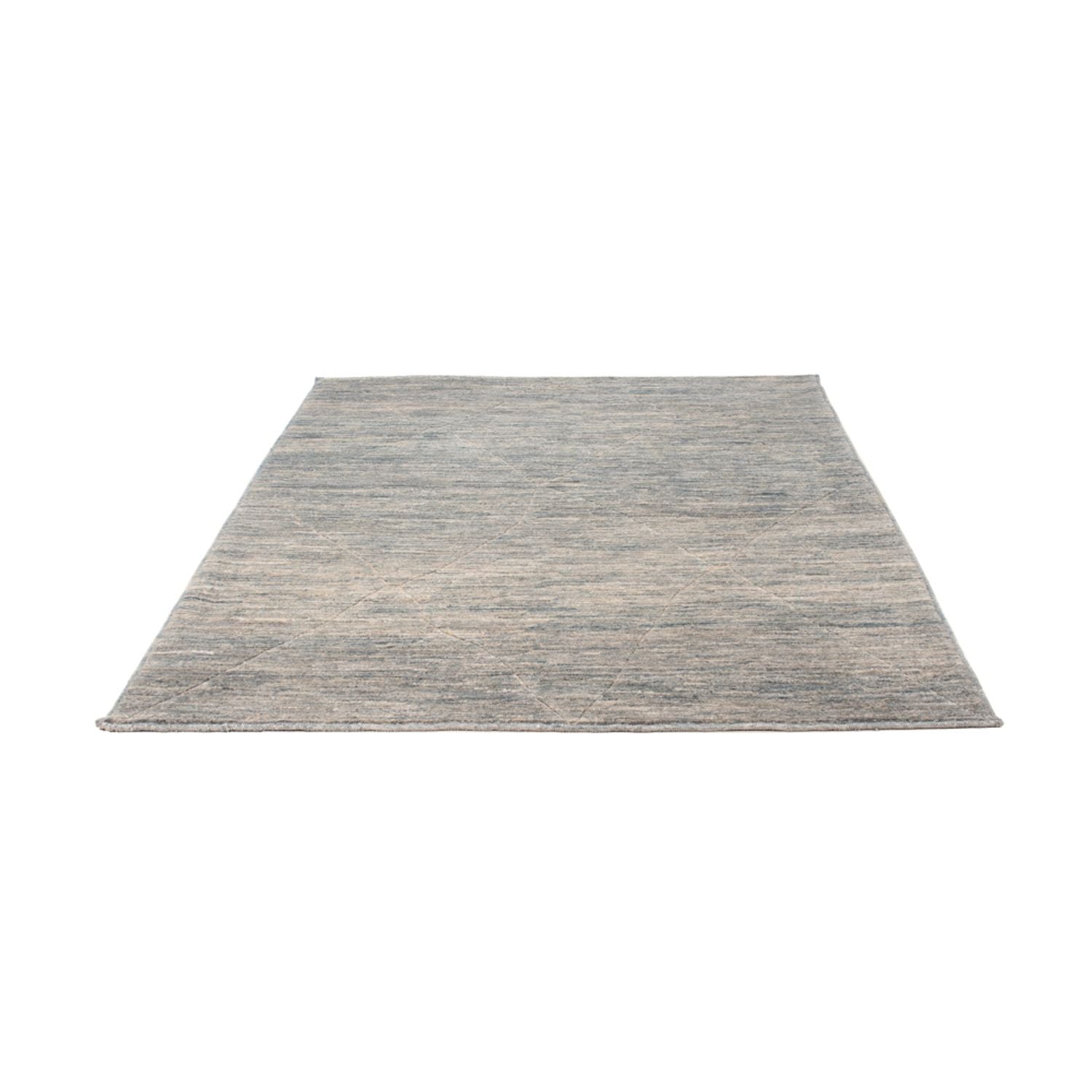 Tappeto berbero - 196 x 154 cm - blu mare