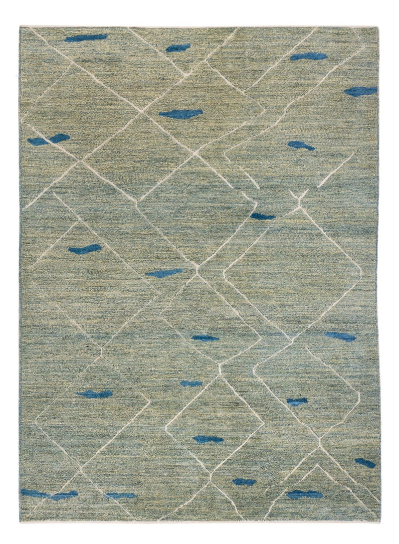 Tappeto berbero - 236 x 172 cm - verde chiaro