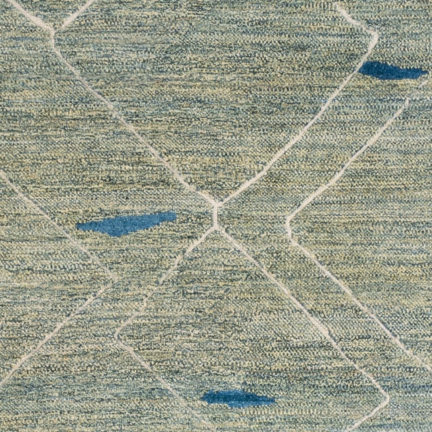 Tappeto berbero - 236 x 172 cm - verde chiaro
