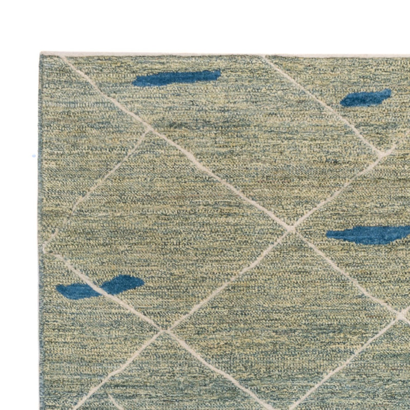 Tappeto berbero - 236 x 172 cm - verde chiaro