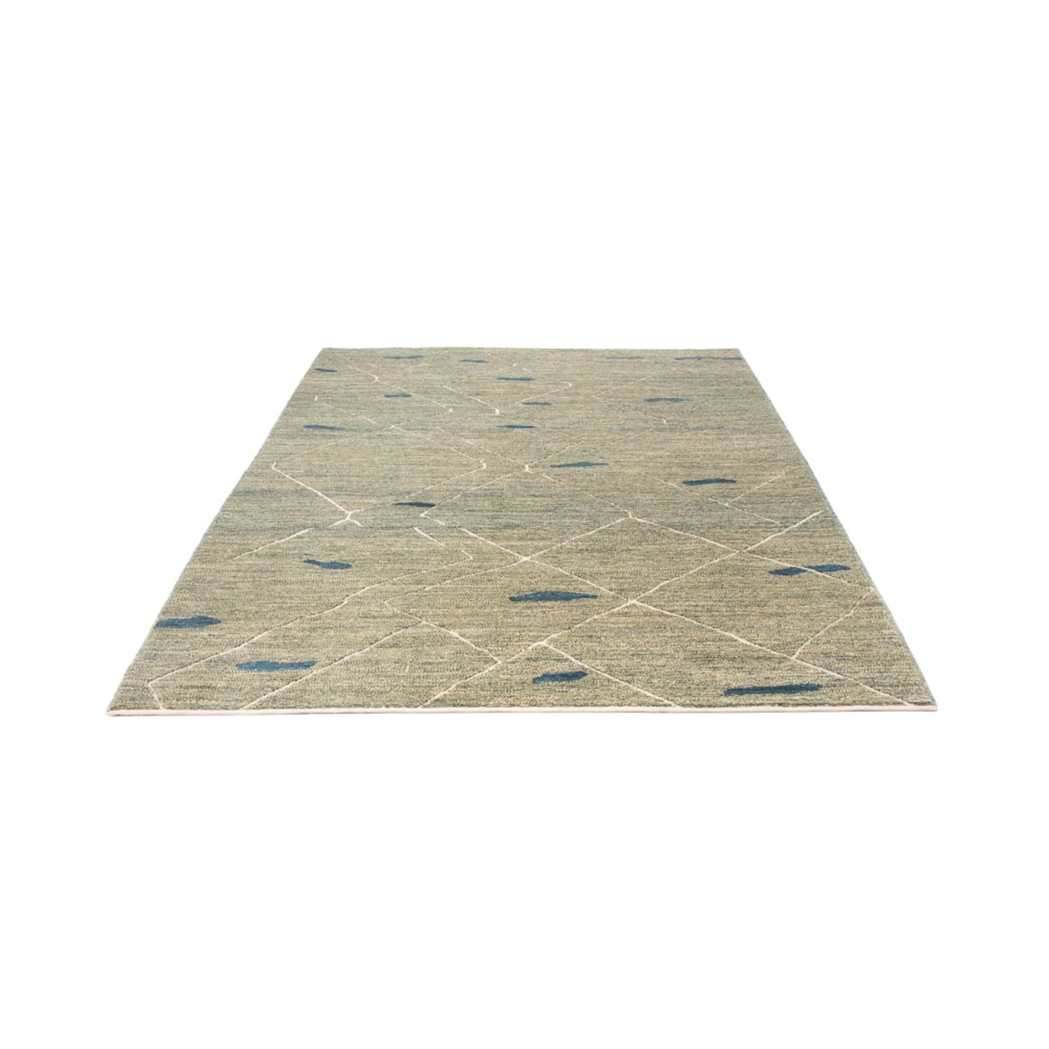 Tappeto berbero - 236 x 172 cm - verde chiaro