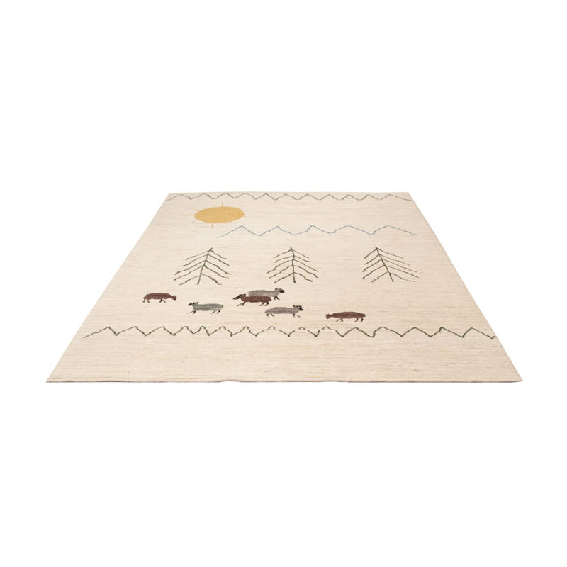 Tappeto berbero - 232 x 170 cm - crema