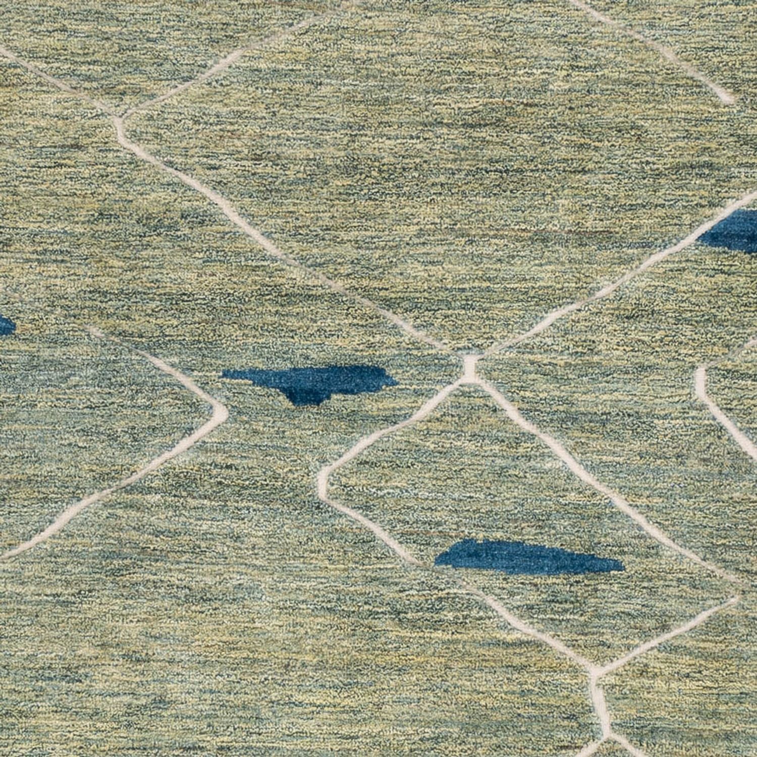 Tappeto berbero - 300 x 256 cm - verde chiaro