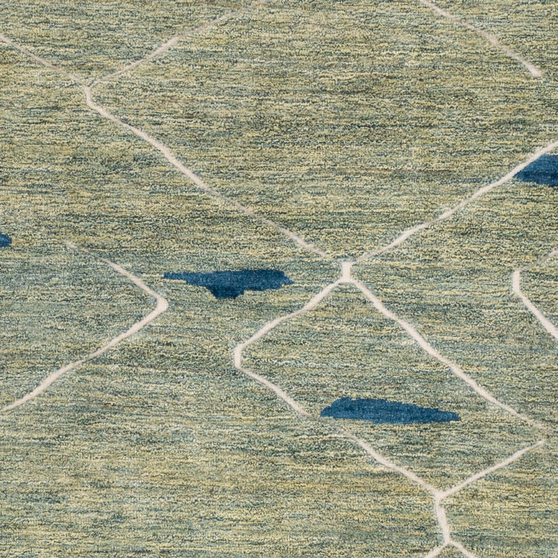 Tappeto berbero - 300 x 256 cm - verde chiaro