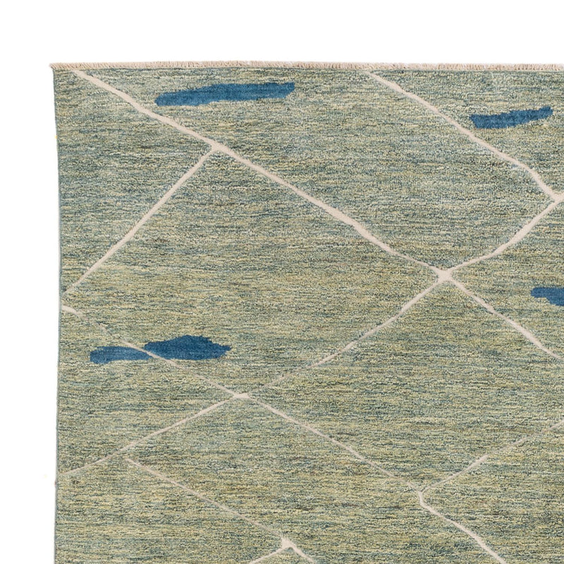 Tappeto berbero - 300 x 256 cm - verde chiaro