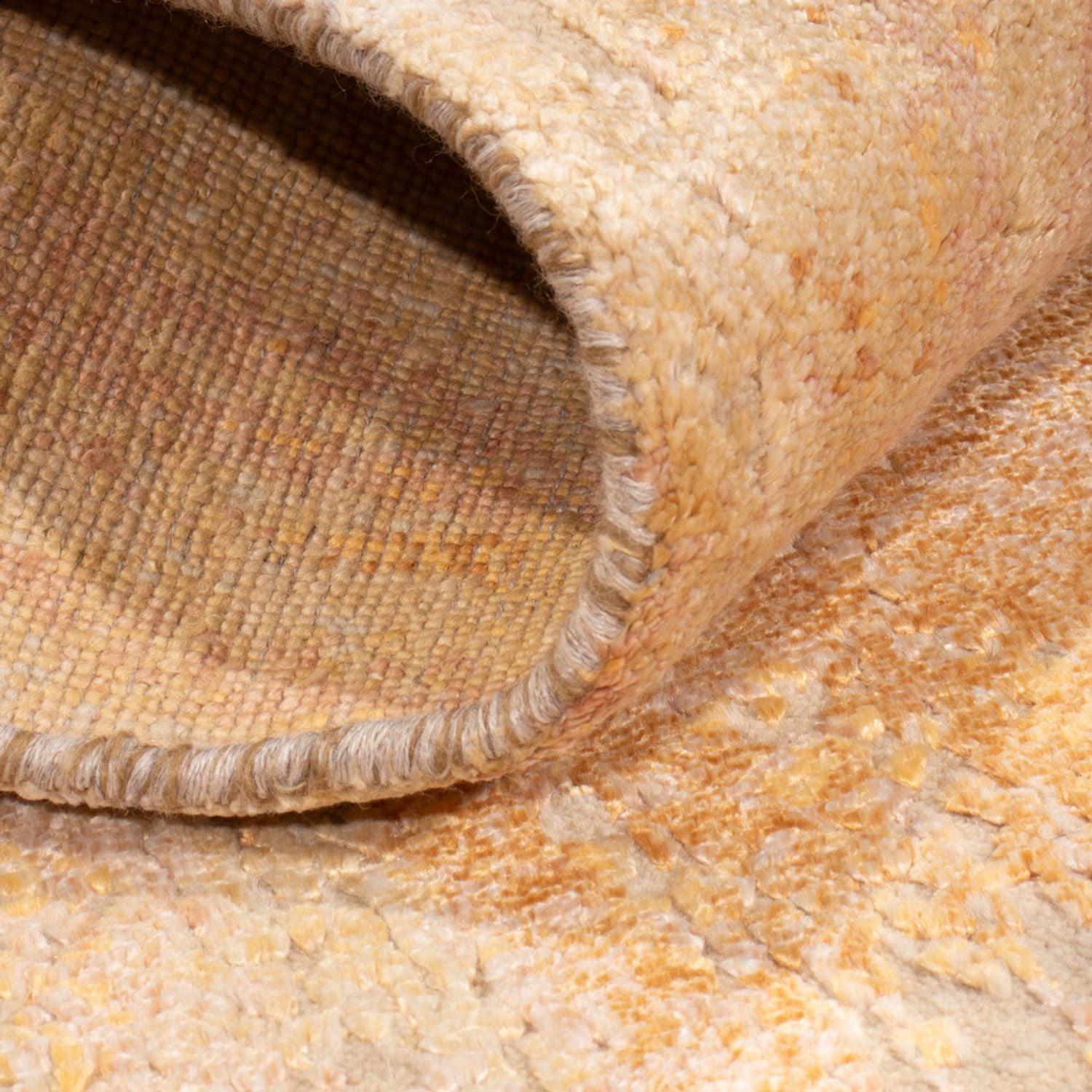 Tappeto corsia Tappeto di design - 248 x 76 cm - beige chiaro